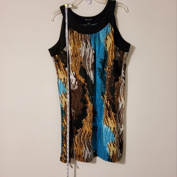 ND New Directions Petite Multi Colored Sleeveless Dress Size PXL - Picture 3 of 8